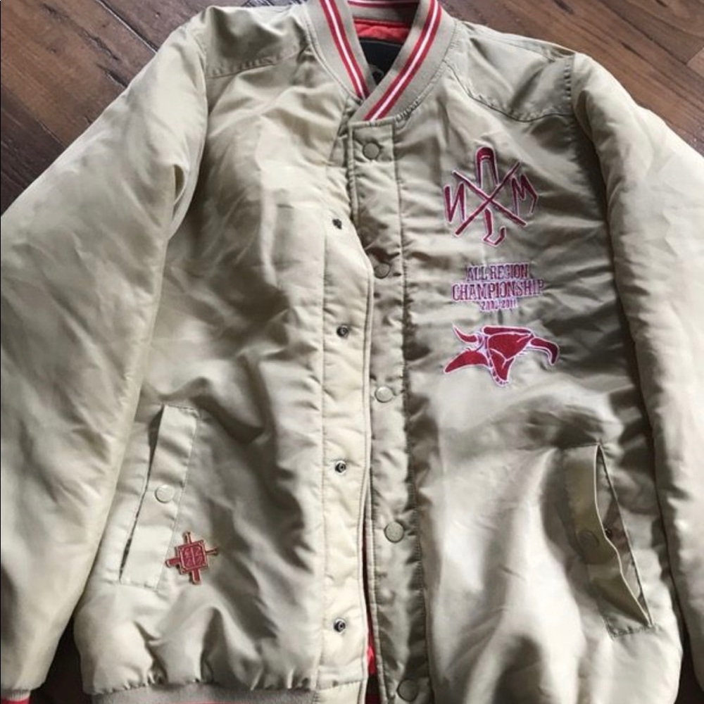 Like New ANML Varsity Jacket